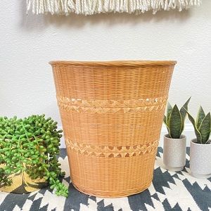 Vintage Wicker Large Basket